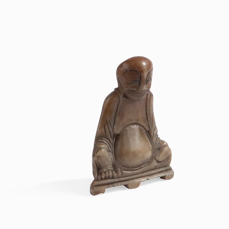 Intaglio in Pietra Saponaria, Cina, XX Secolo