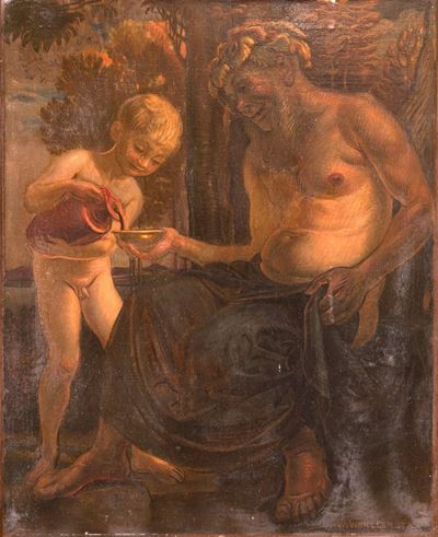 Bacco e Giovane Ganimede