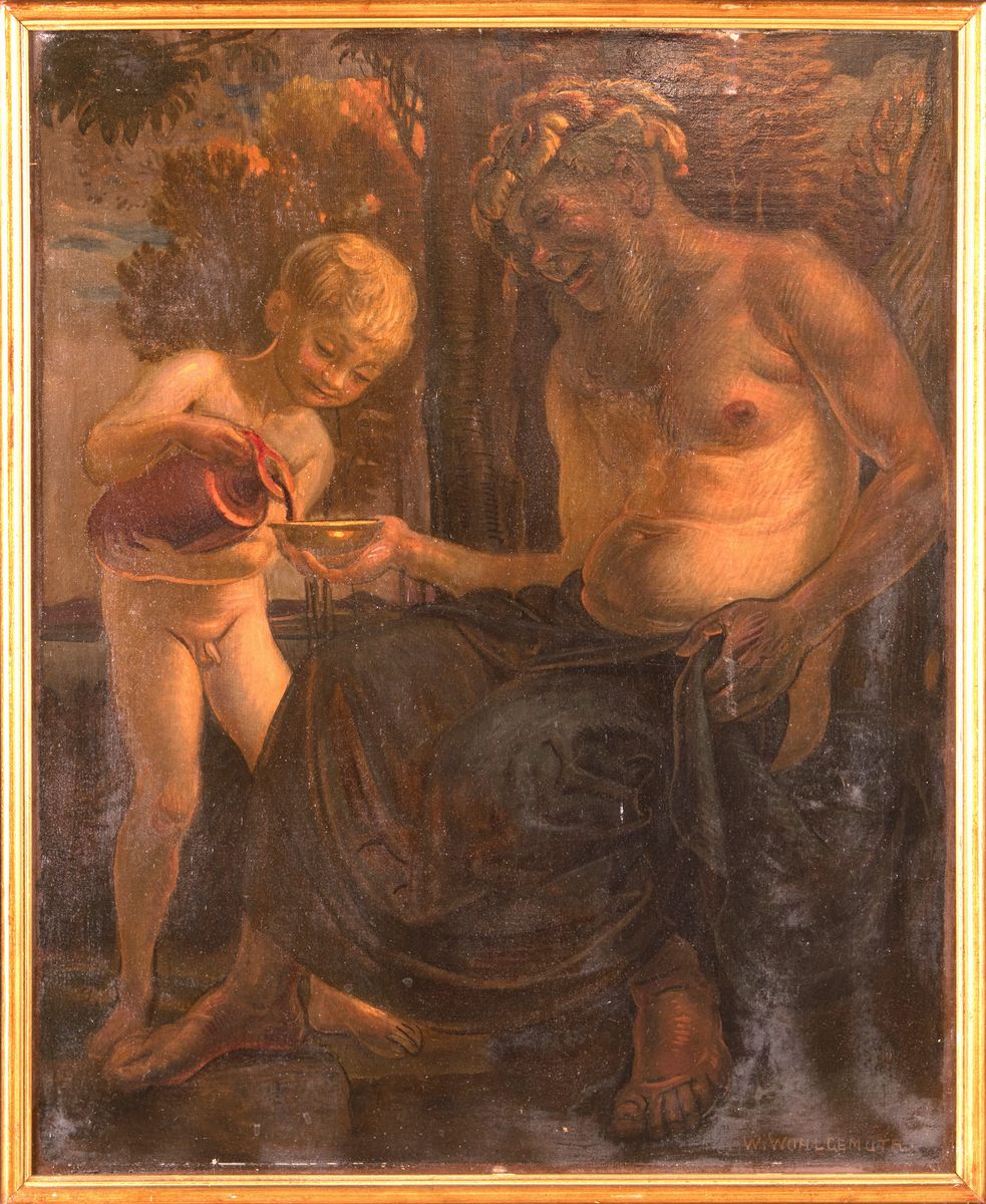 Bacco e Giovane Ganimede