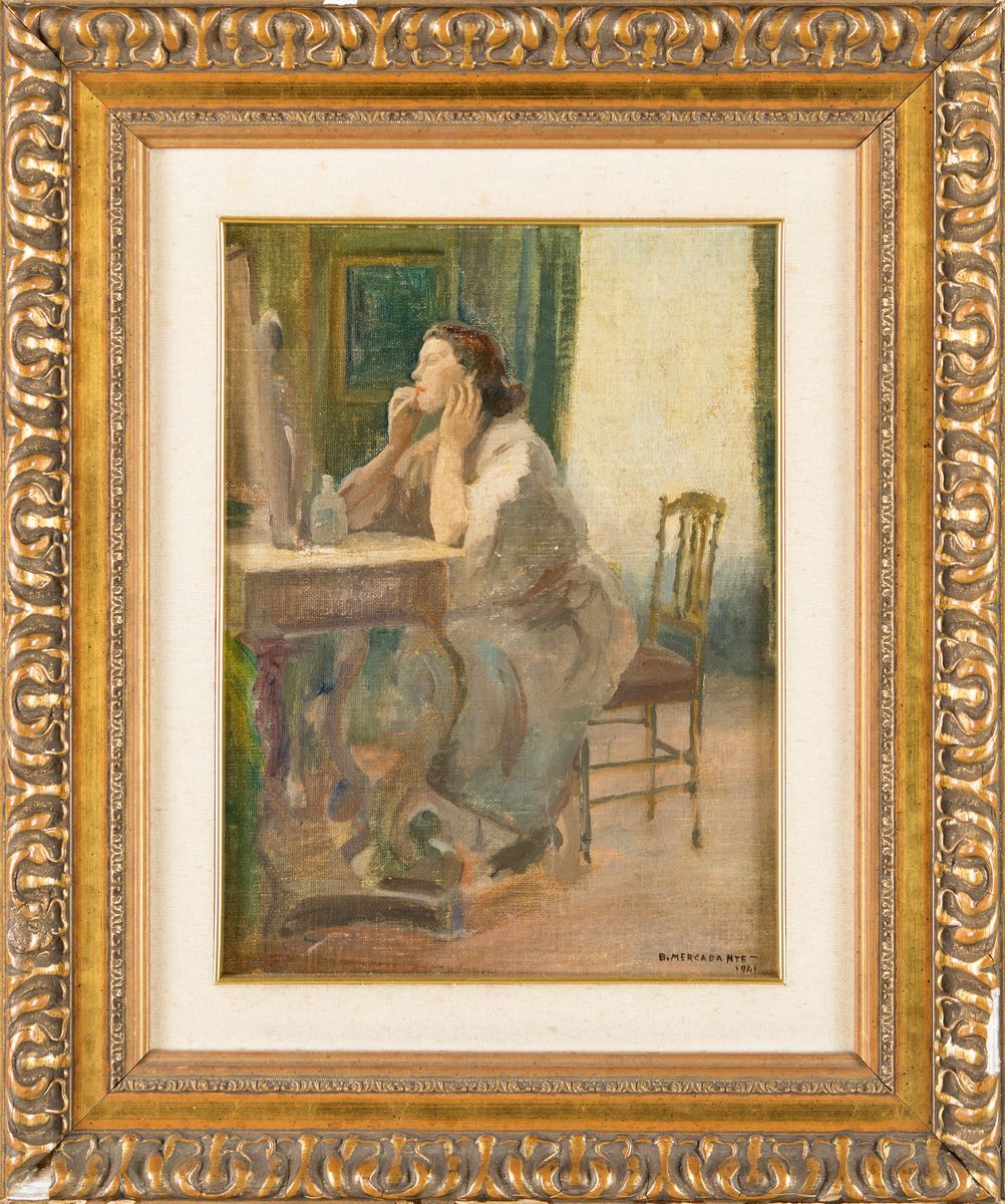 Biagio Mercadante - Donna alla Toletta