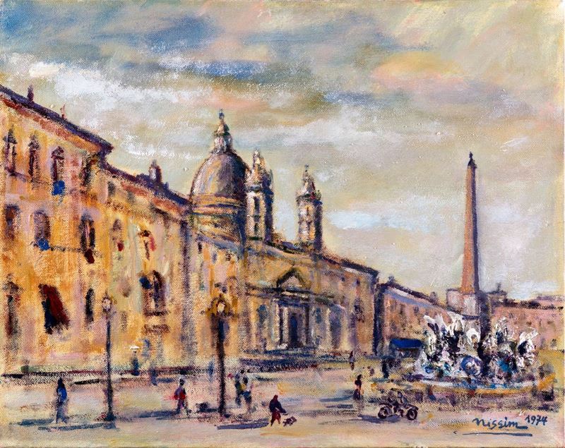 Renzo Nissim - Piazza Navona