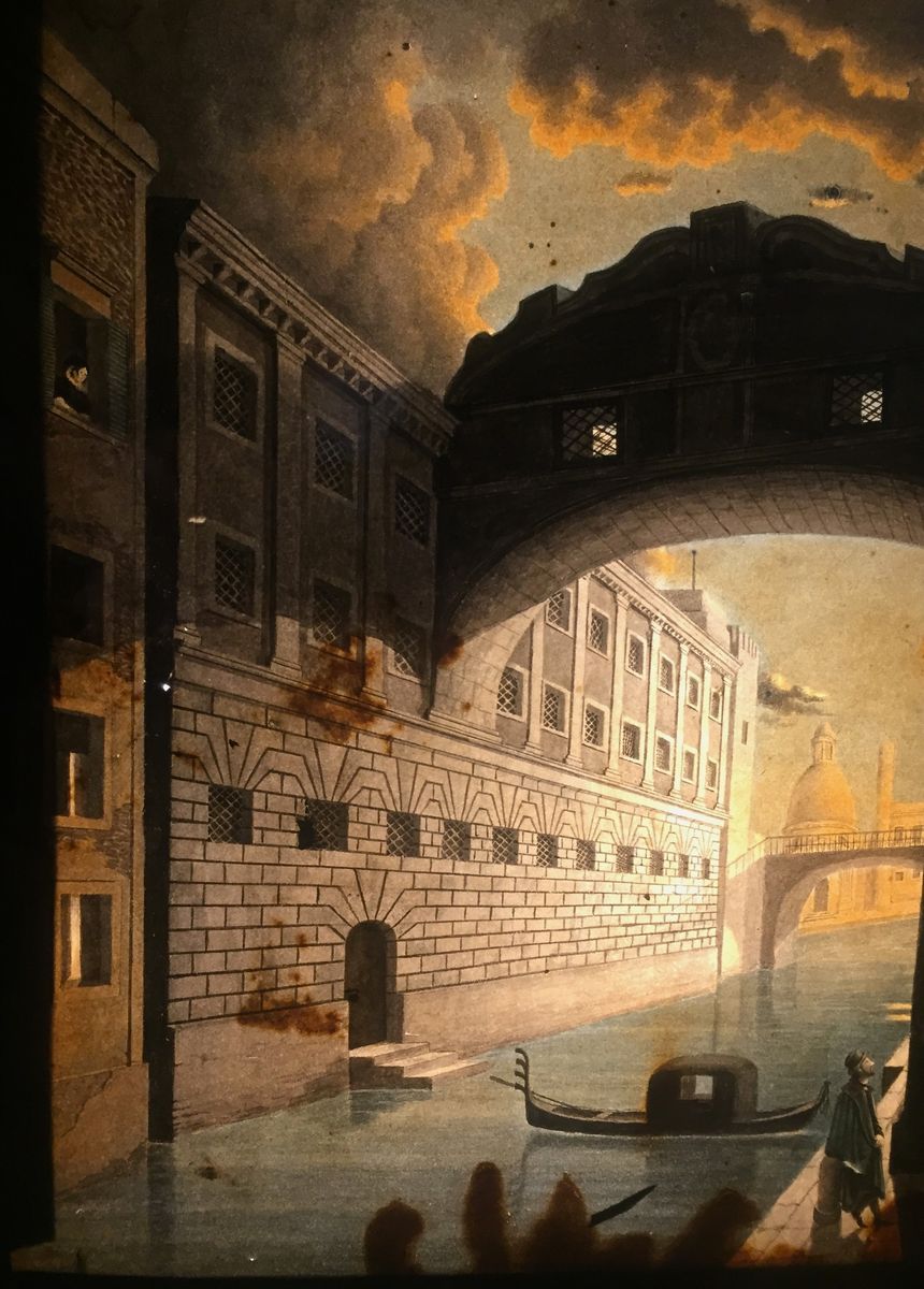 Mobile da Centro con Lanterna Magica, Napoli, Prima Metà del XIX Secolo