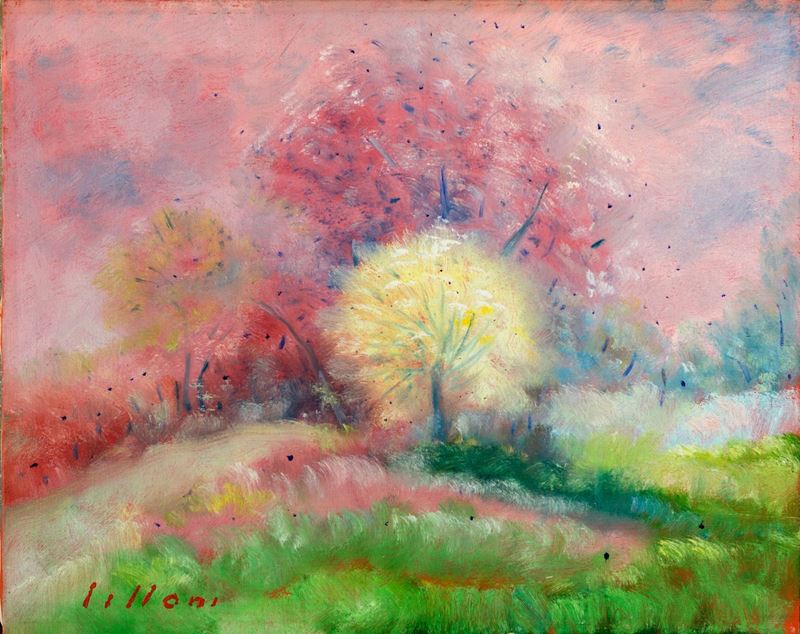 Umberto Lilloni - Bosco nel Caton Ticino