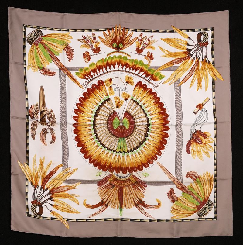 Hermès, Foulard Brazil