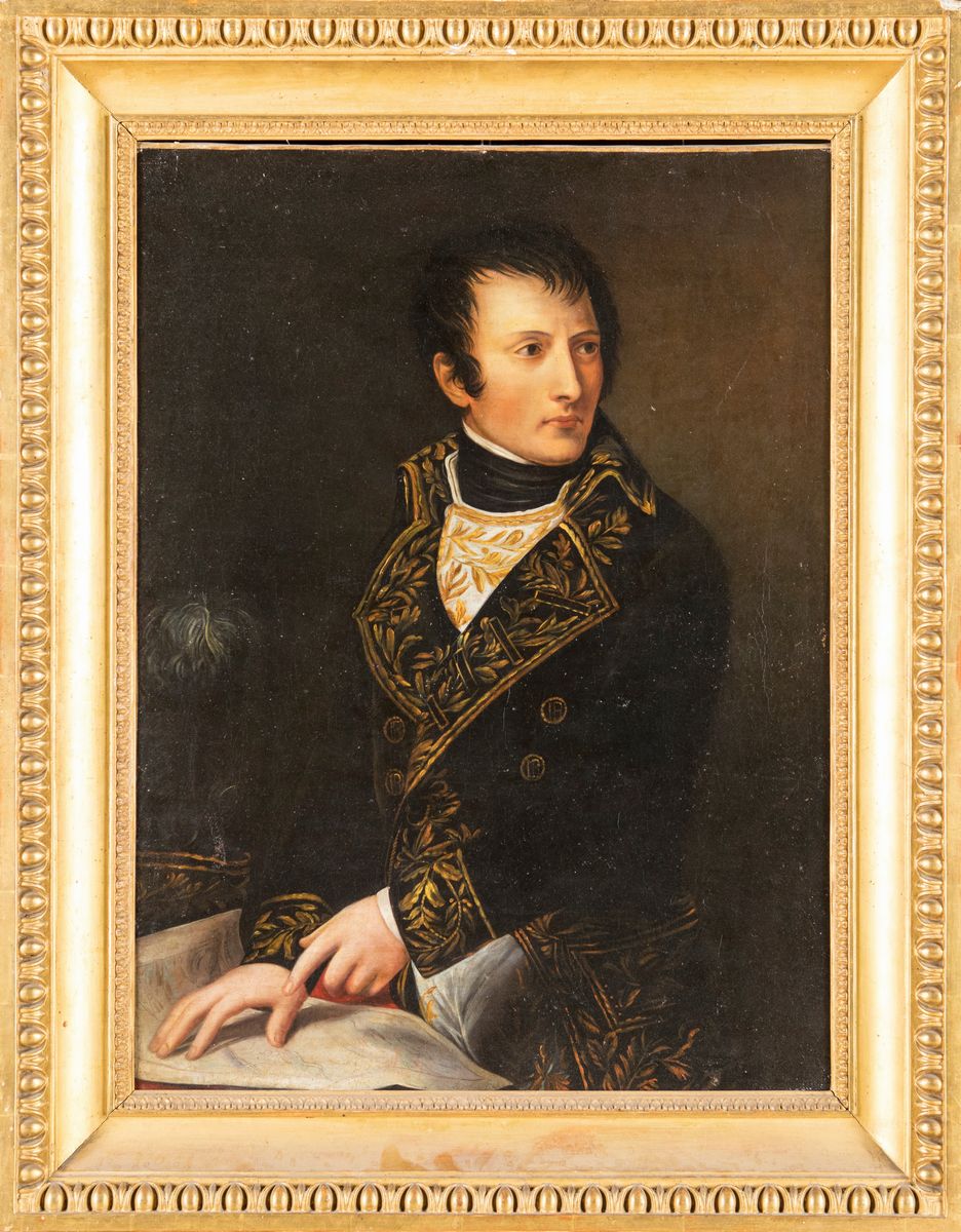 Pittore del XIX Secolo - Napoleone nelle Vesti di Primo Console
