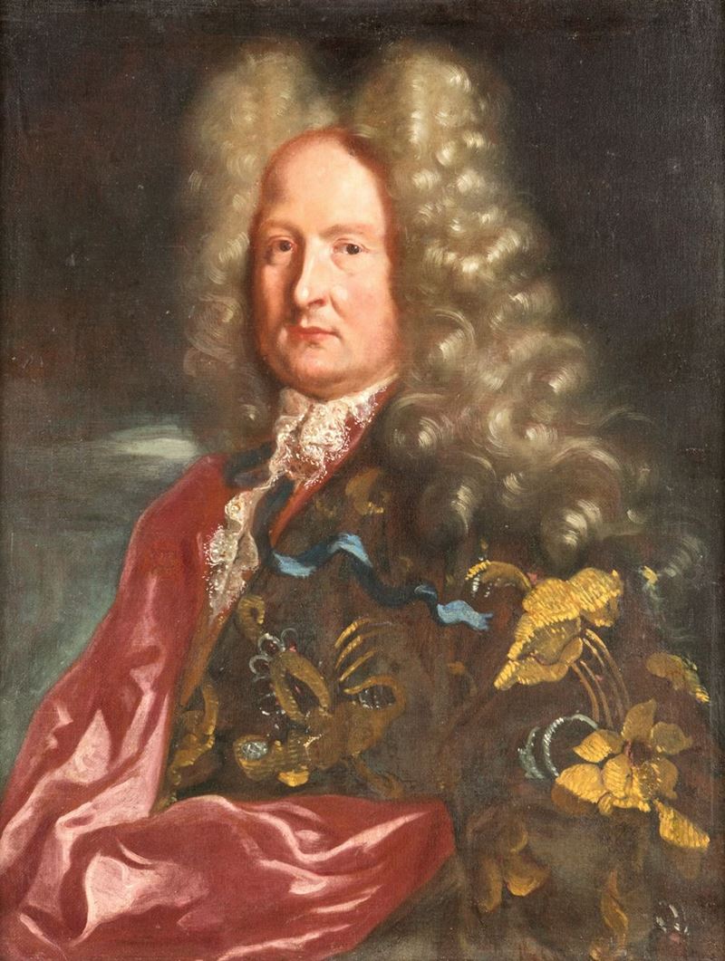 Pittore del XVIII Secolo - Ritratto di Luigi Alessandro di Borbone Conte di Tolosa