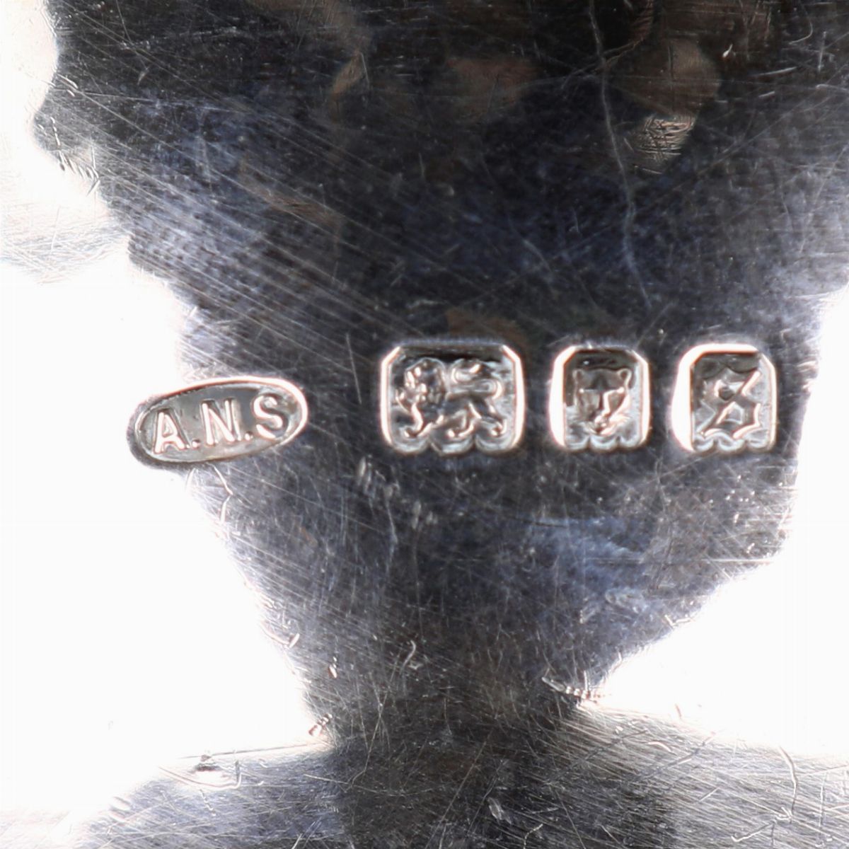 Alzatina in Argento Sterling, Londra 1933, Argentiere A.n.s.