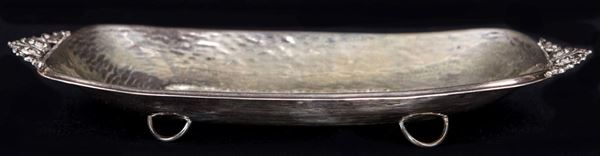 Vaschetta rettangolare in argento