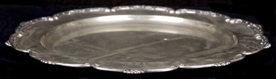 Piatto in Argento 800/1000
