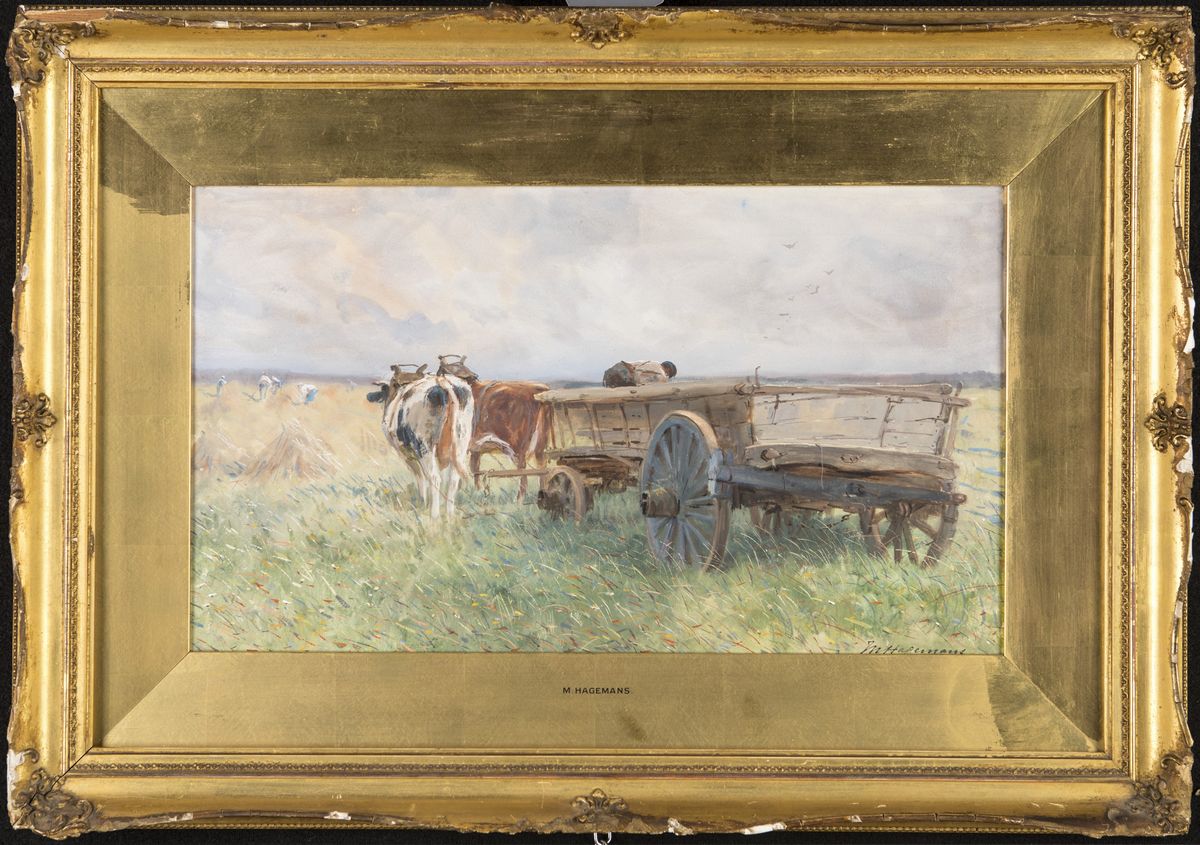 Maurice Hagemans - Carro di Buoi