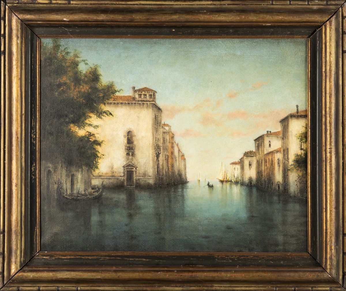 Pittore della Fine del XIX Secolo - Veduta Veneziana