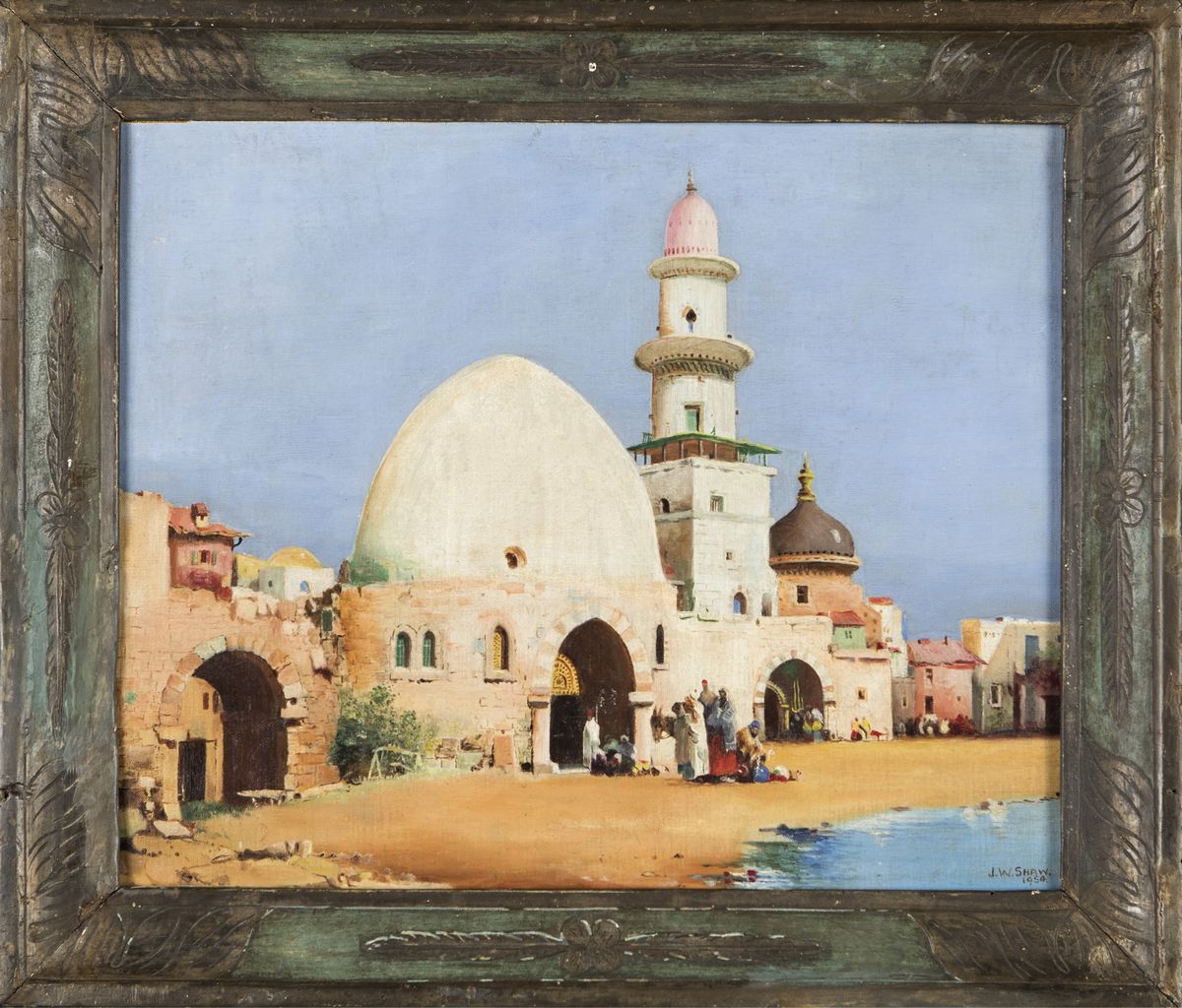 Pittore del XX Secolo - Moschea a Tunisi