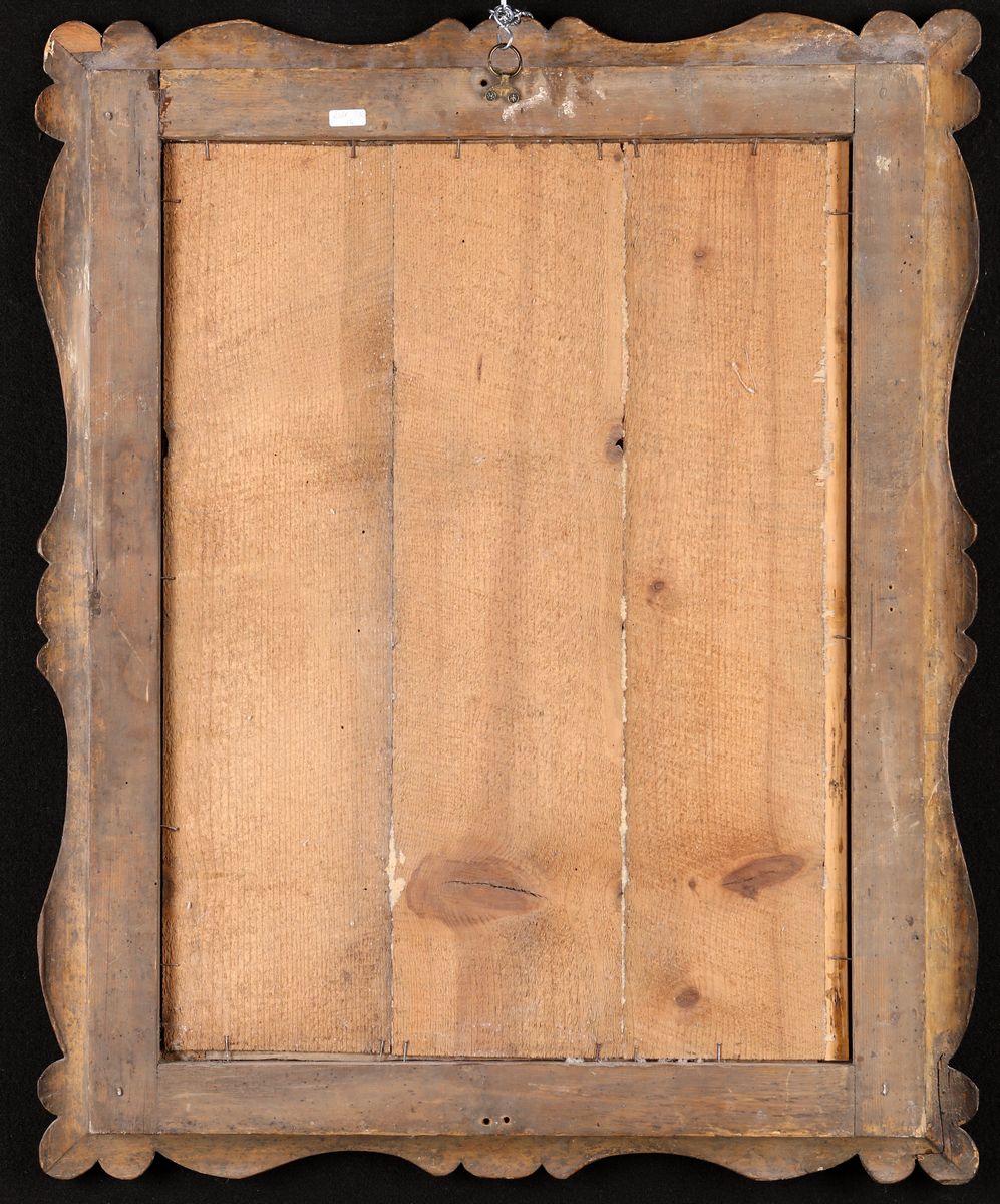 Specchiera in Legno Dorato, Napoli, XVIII Secolo