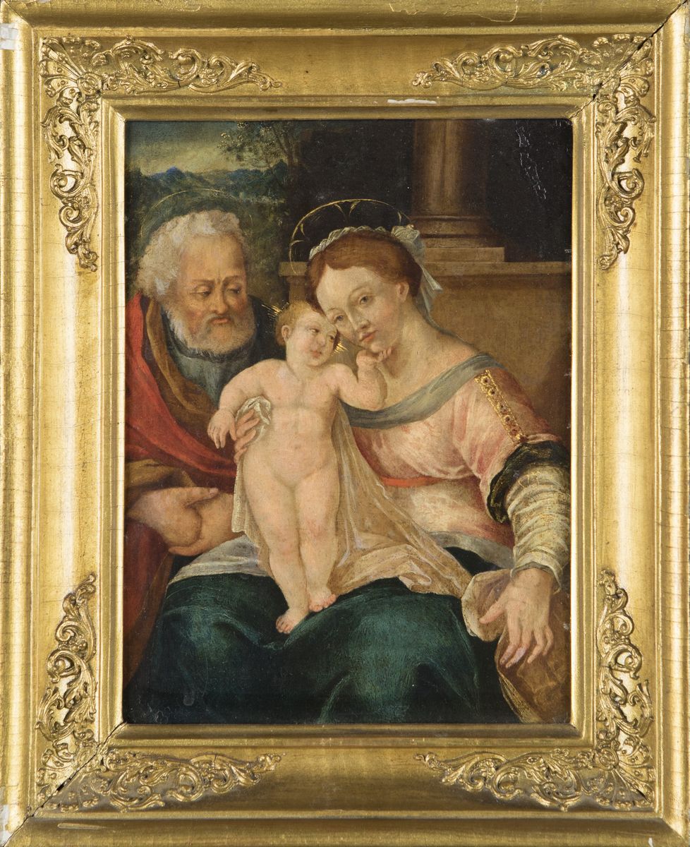 Scuola Emiliana del XVIII Secolo - Sacra Famiglia