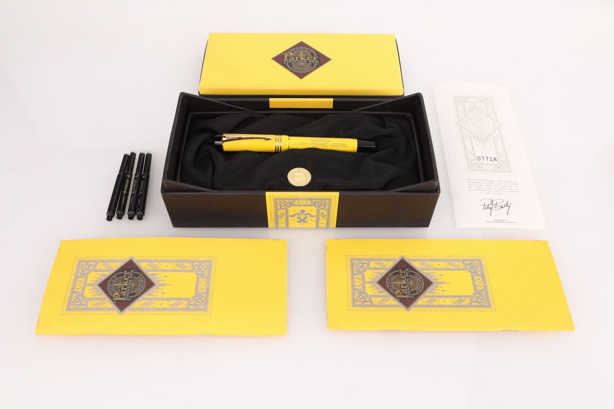 Parker Duofold Mandarin Yellow
