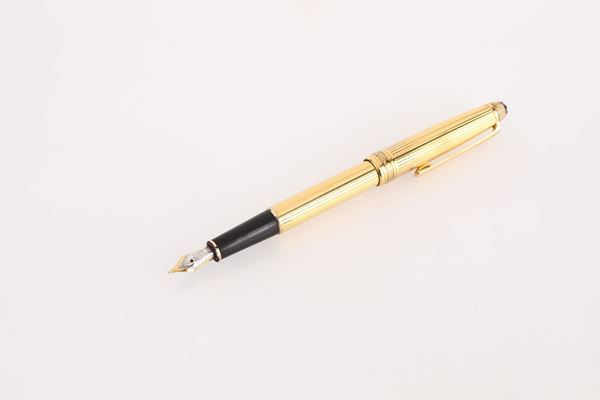Montblanc Meisterstuck in argento 925 vermeil