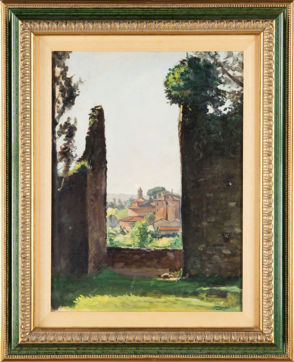 Baccio Maria Bacci - Estate sul Palatino