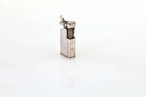 Maruman GL-57, accendino Baroque silver plated