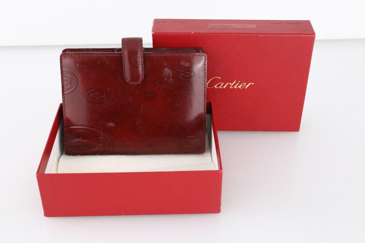 Cartier, Porta Appunti in Pelle