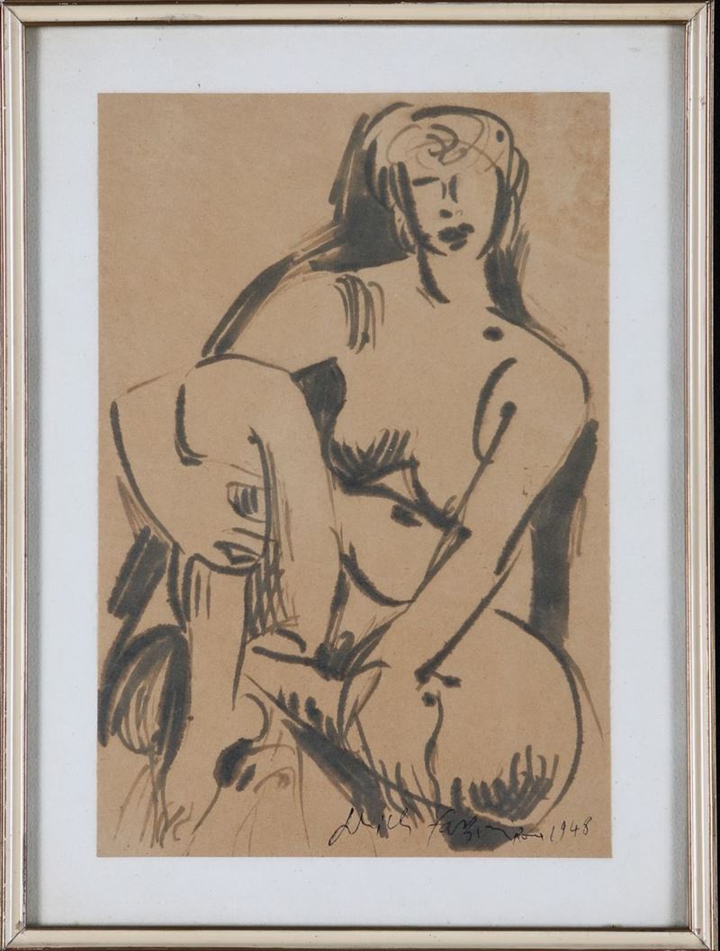 Pericle Fazzini - Figura di Donna