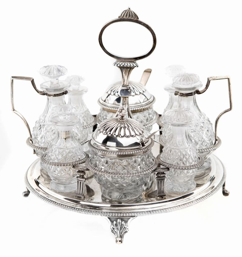 Cruet in Argento, Londra Giorgio III