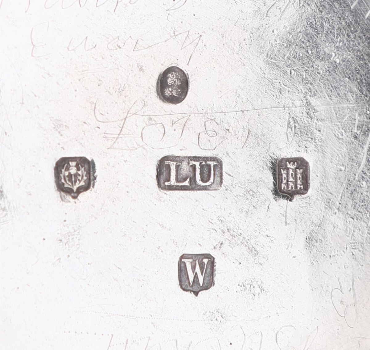 Teiera in Argento, Edimburgo 1827, Argentiere Leonid Urquhart (?)
