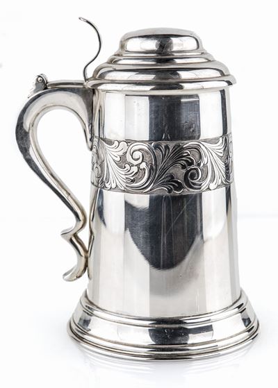 Grande Tankard in Argento 800