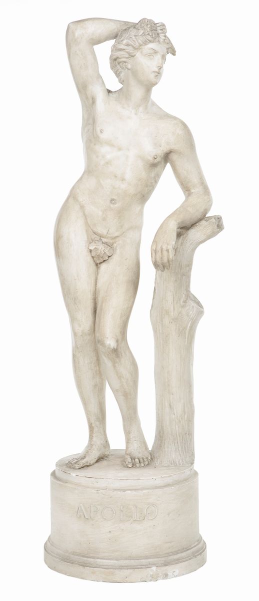 Adamo Tadolini - Quattro Sculture Neoclassiche in Gesso