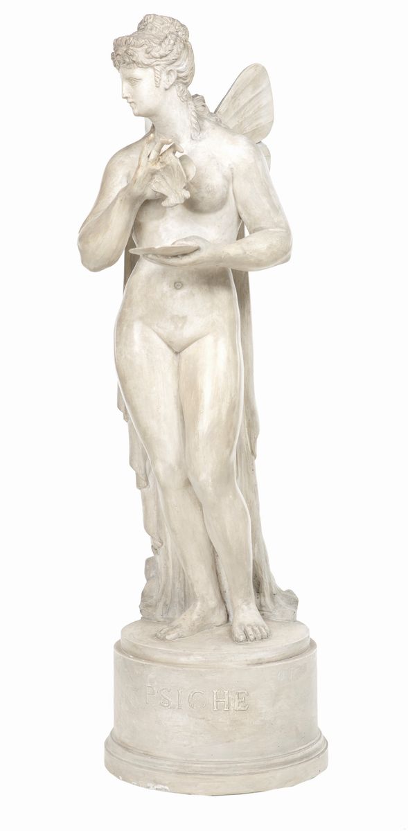 Adamo Tadolini - Quattro Sculture Neoclassiche in Gesso