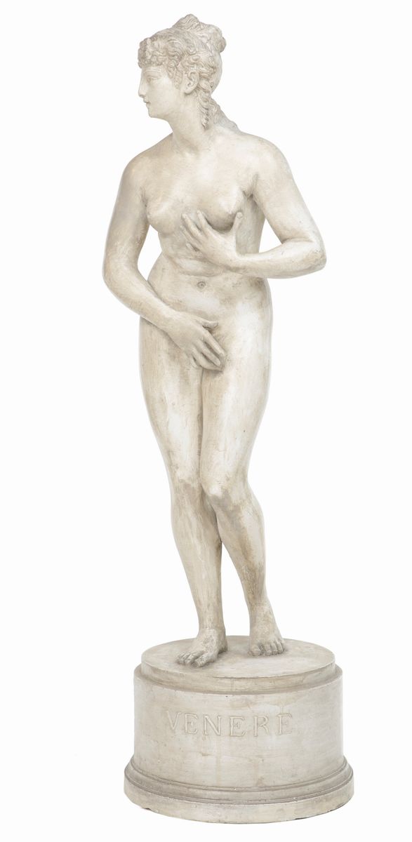 Adamo Tadolini - Quattro Sculture Neoclassiche in Gesso