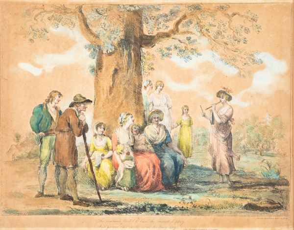Maria Spilsbury - Scena di genere 
