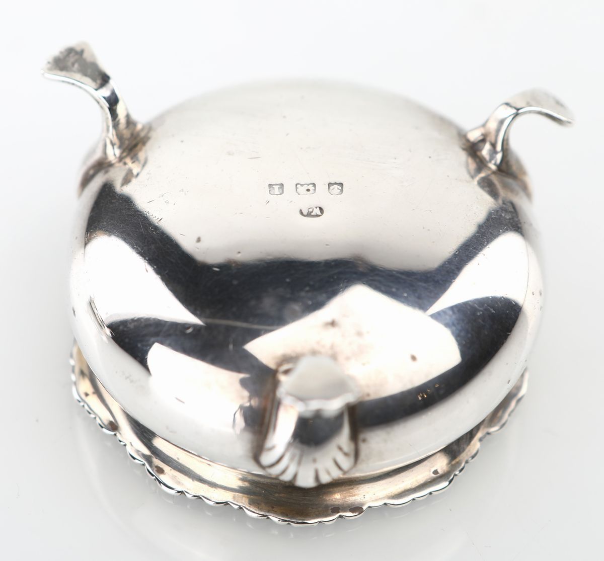 Coppia di Saliere da Tavola in Argento 925, Città di Sheffield, 1928
