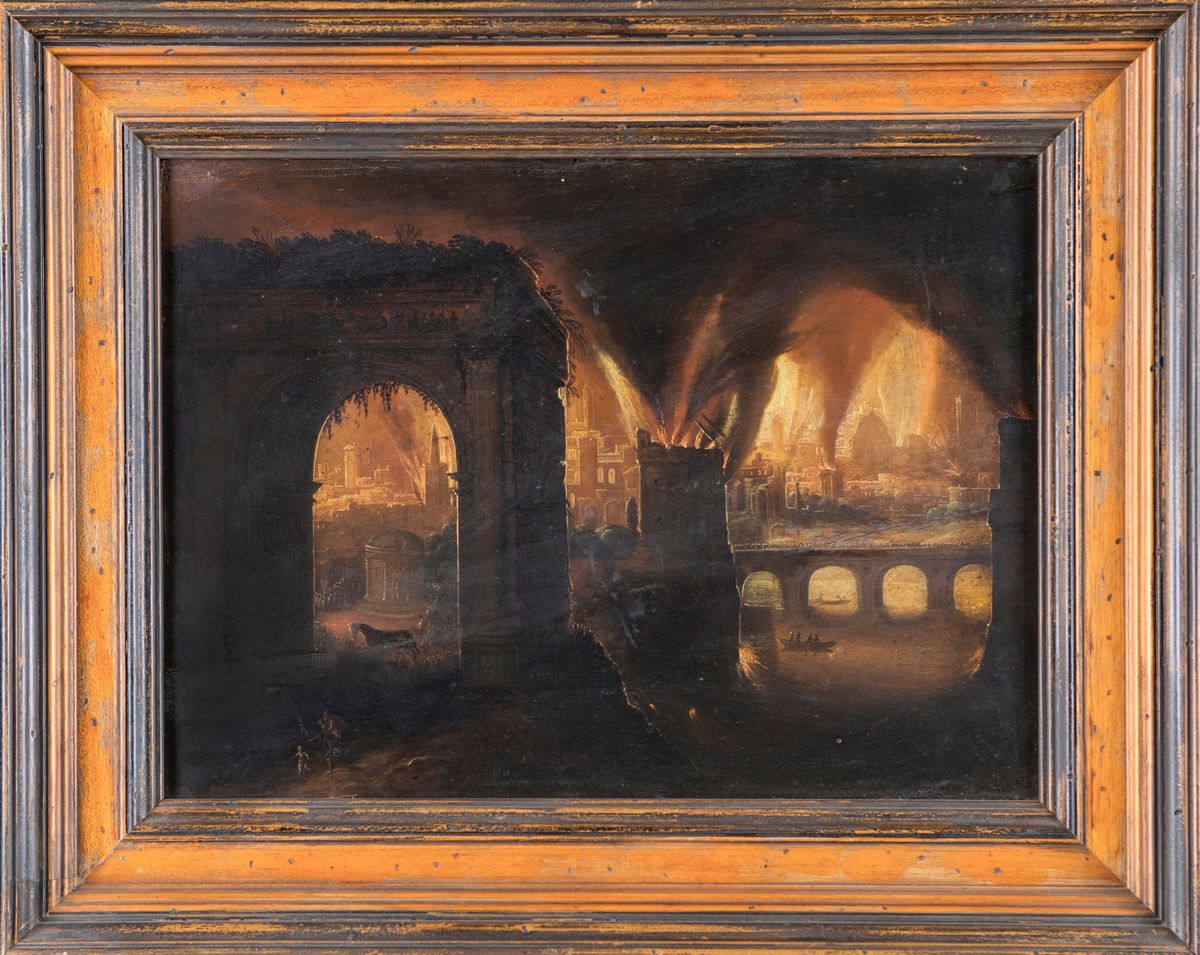 Alessio De Marchis - Enea e Anchise in Fuga da Troia in Fiamme