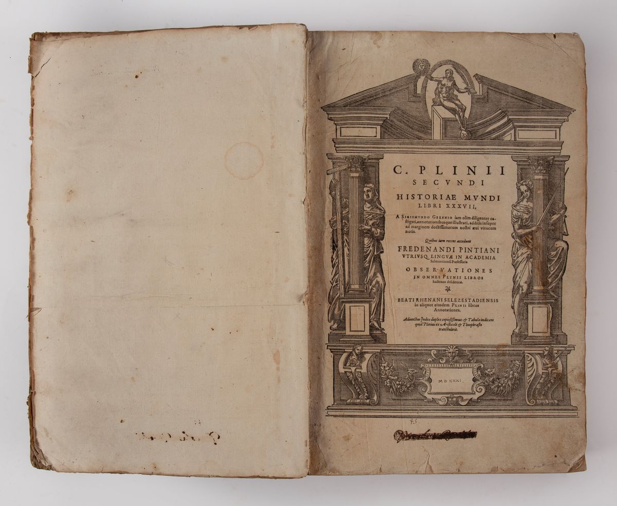 C. Plinii Secundi, Historiae Mundi, Libri XXXVII. a Sigismundo Gelenio Castigati