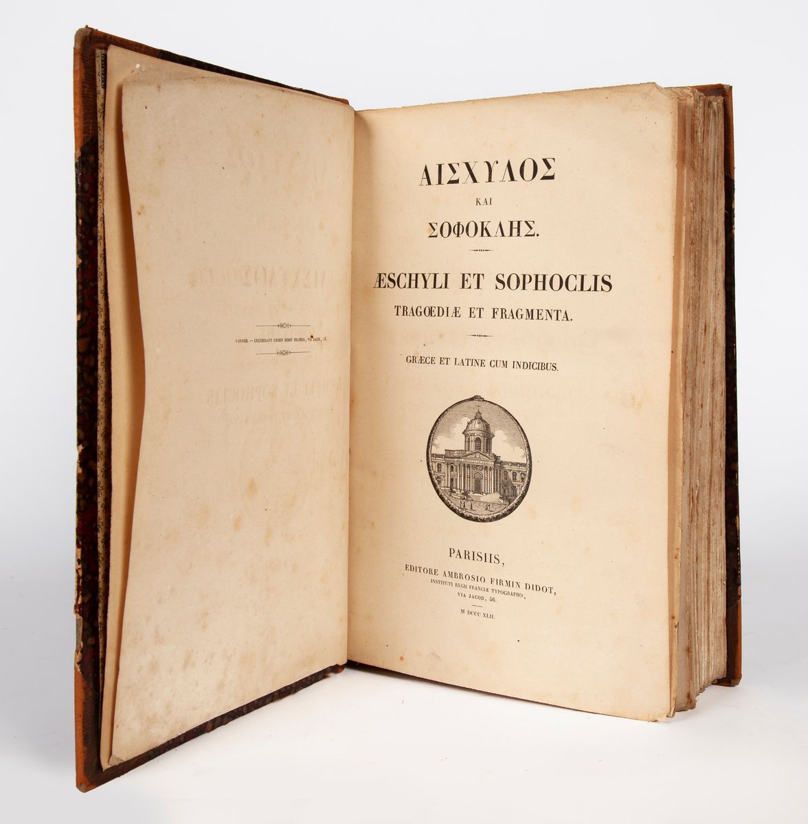 Aeschyli Et Sophoclis, Tragoediae Et Fragmenta