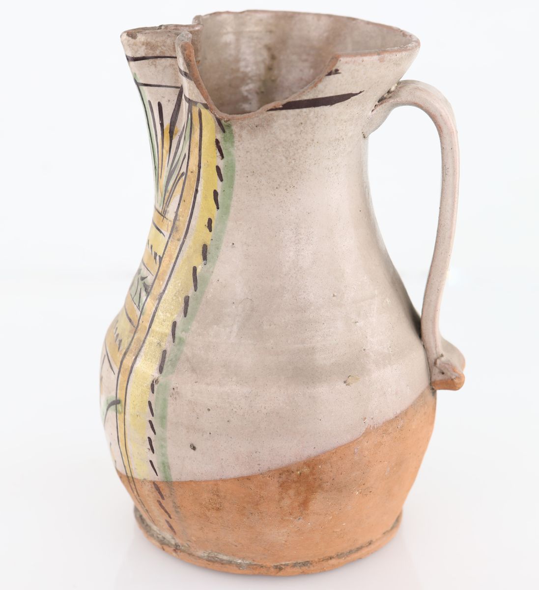 Antica Cannata in Terracotta Smaltata, Burgio