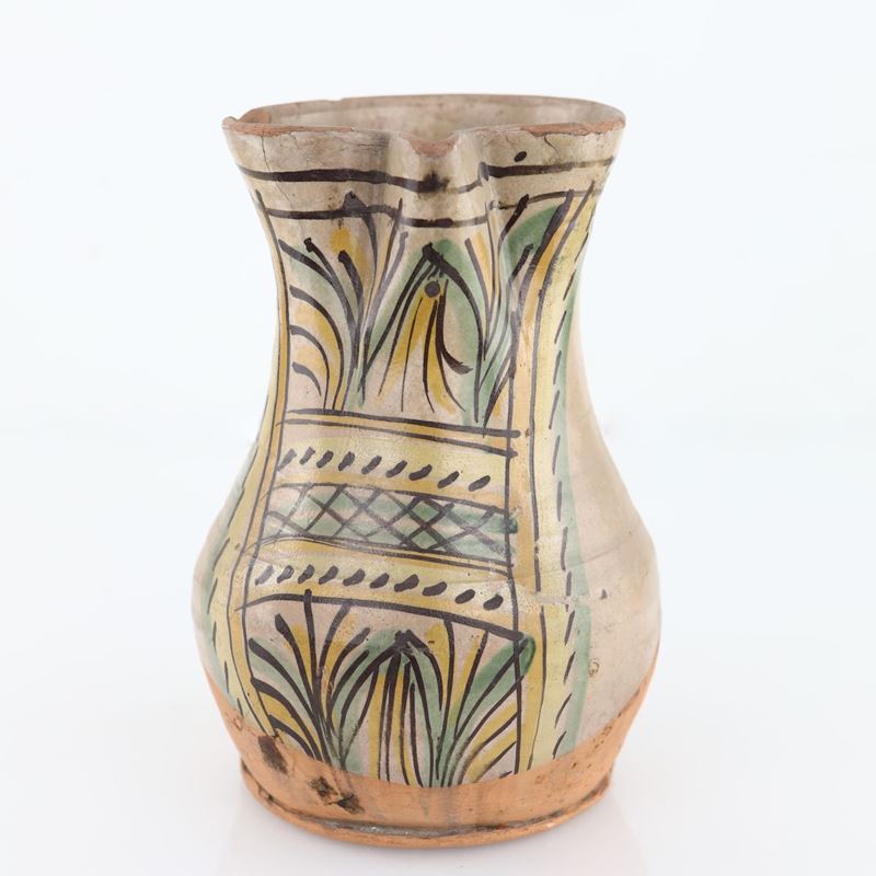 Antica Cannata in Terracotta Smaltata, Burgio