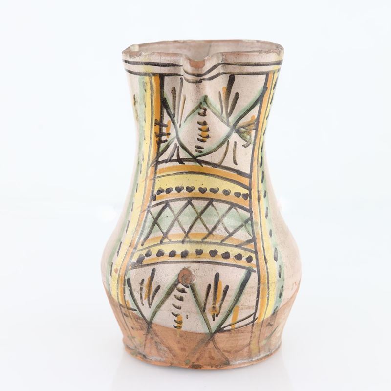 Antica Cannata in Terracotta Smaltata, Burgio