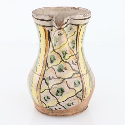 Antica Cannata in Terracotta Smaltata, Burgio