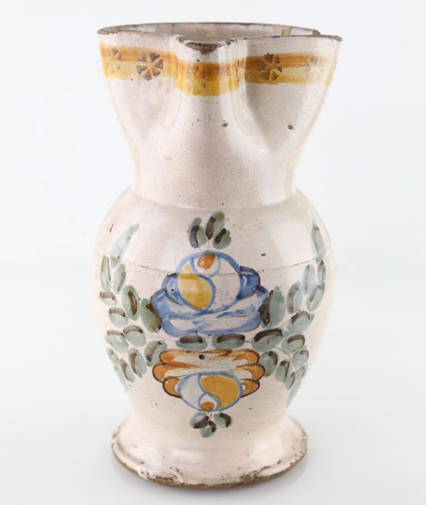Antica cannata in maiolica, Sicilia 