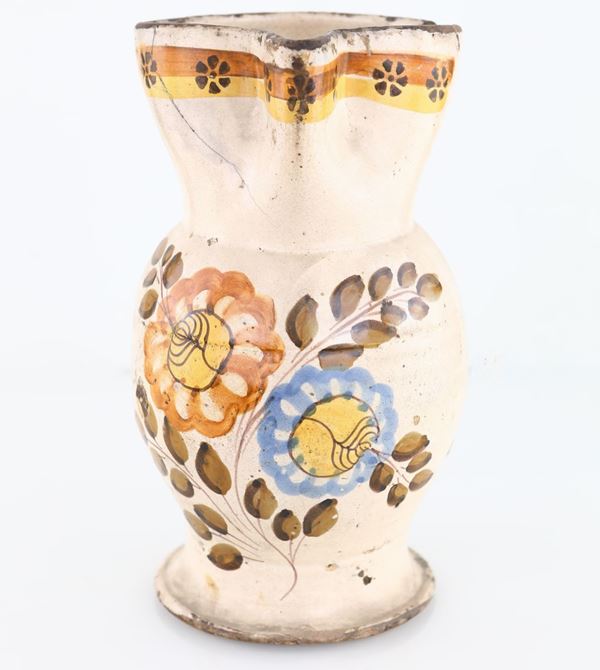 Antica cannata in maiolica, Sicilia