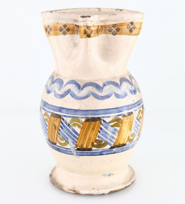 Antica cannata in maiolica, Sicilia