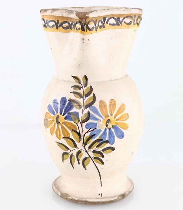 Antica cannata in maiolica, Sicilia