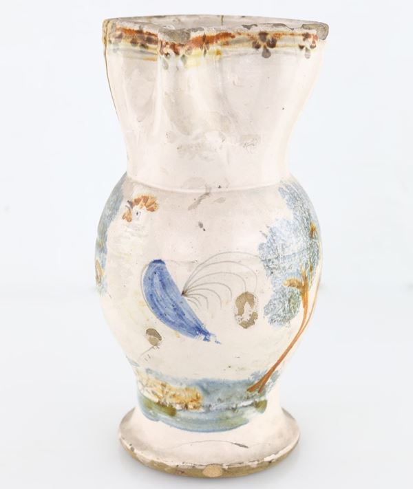 Antica cannata in maiolica, Sicilia