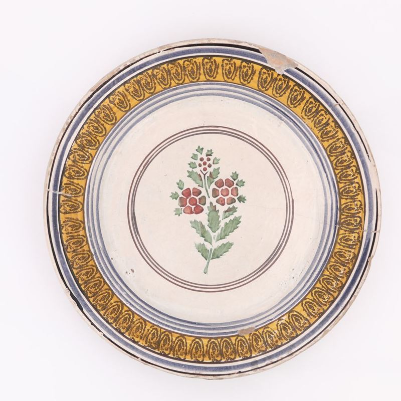 Antico Fangotto in Ceramica di Caltagirone