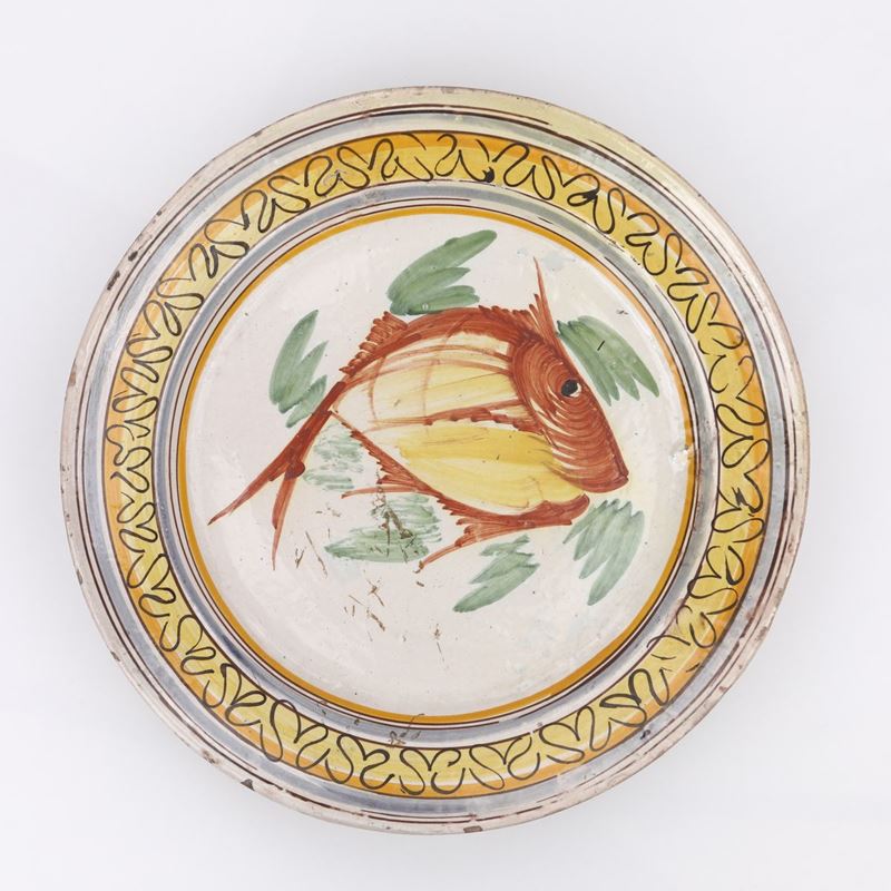 Antico Fangotto in Ceramica di Caltagirone