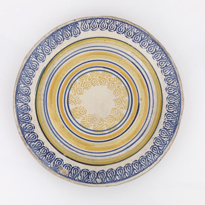 Antico Fangotto in Ceramica di Caltagirone