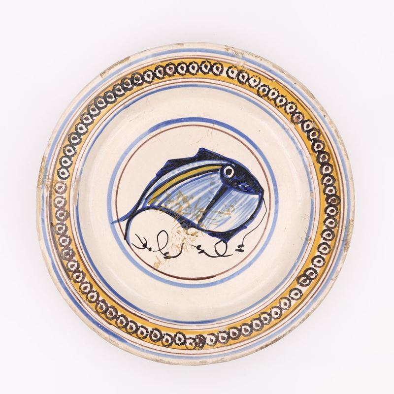 Antico Fangotto in Ceramica di Caltagirone