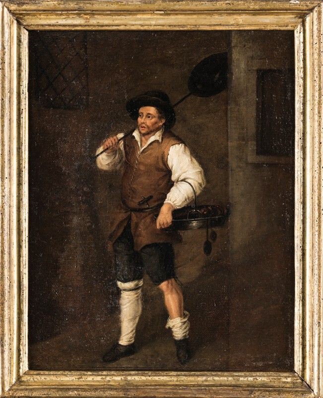 Pittore Fiammingo del XVIII Secolo - Oste