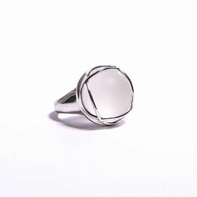 Anello in Argento e Quarzo .